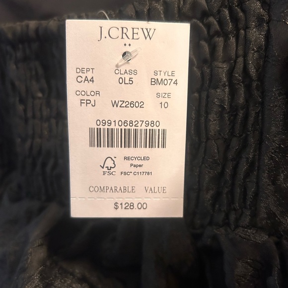 ✨NWT J. Crew Jacquard Strappy Mini Dress✨ - Picture 8 of 8